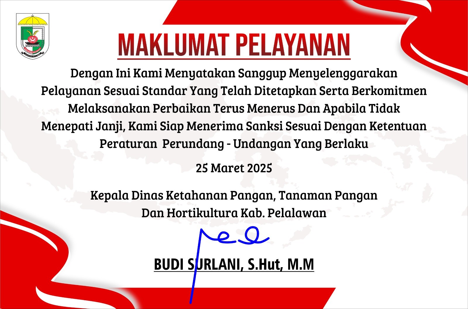 Maklumat Pelayanan
